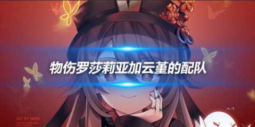物伤罗莎莉亚加云堇的配队,战斗修女阵容