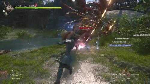 《最终幻想16》玩家战斗连招演示:超炫酷!敌人被控到死