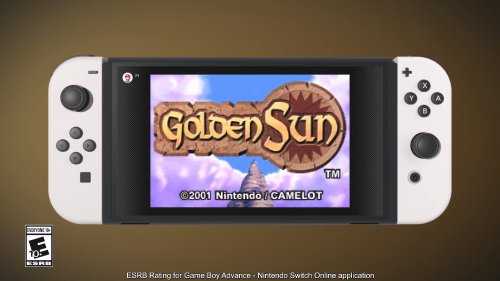 NSO高级会员阵容更新:GBA《黄金太阳》两作