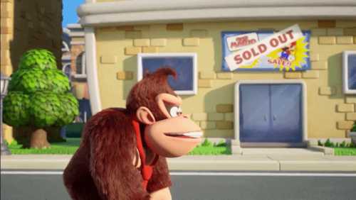 《马里奥VS咚奇刚》宣传片:咚奇刚闯入工厂强抢玩具