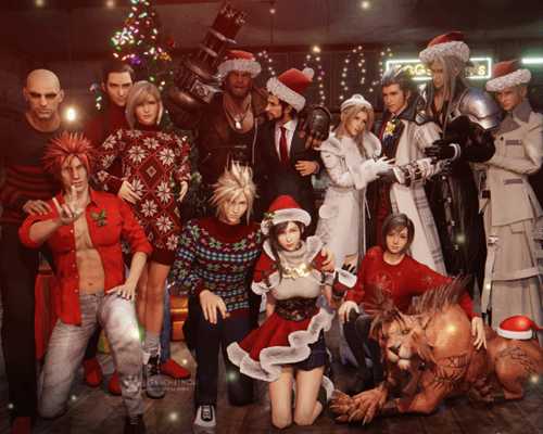 《最终幻想7:重生》3D同人图:礼服爱丽丝蕾丝诱惑