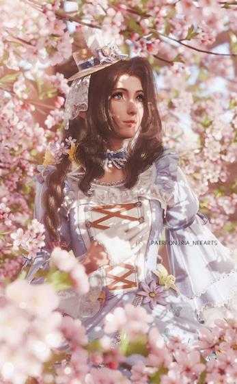 蒂法美如画!粉丝自制《最终幻想7:重制版》3D美图