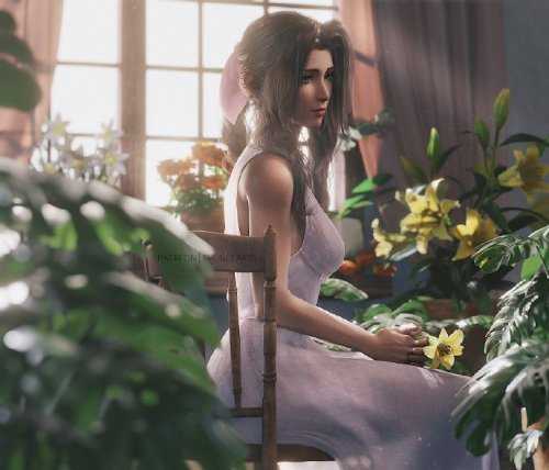 蒂法美如画!粉丝自制《最终幻想7:重制版》3D美图