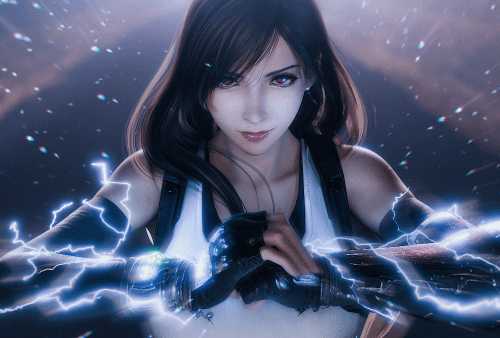 蒂法美如画!粉丝自制《最终幻想7:重制版》3D美图