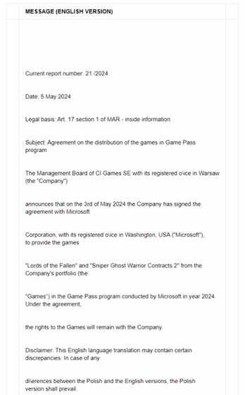 《堕落之主》基本确定进XGP!微软已签订协议