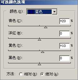 PS制作冷艳灰色调艺术照