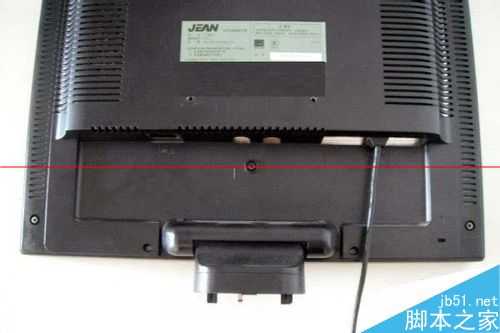 电脑显示器底座怎么拆除?